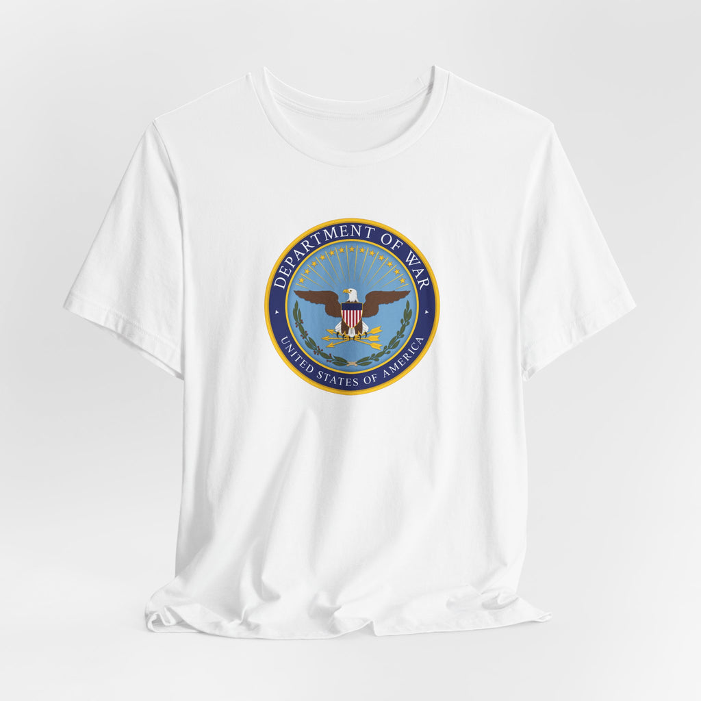 Department of War Seal T-Shirt — Vintage Military Emblem Tee