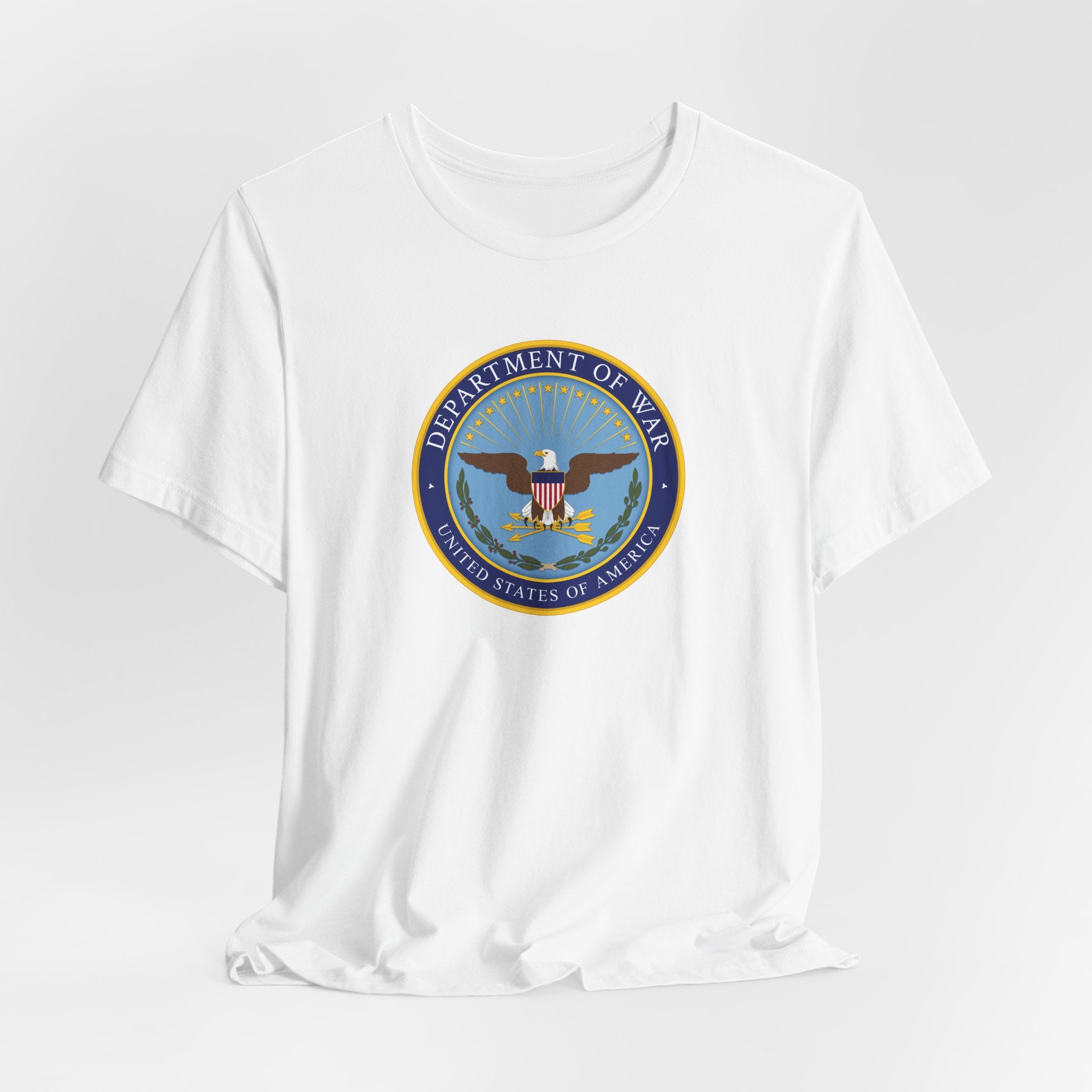 Department of War Seal T-Shirt — Vintage Military Emblem Tee