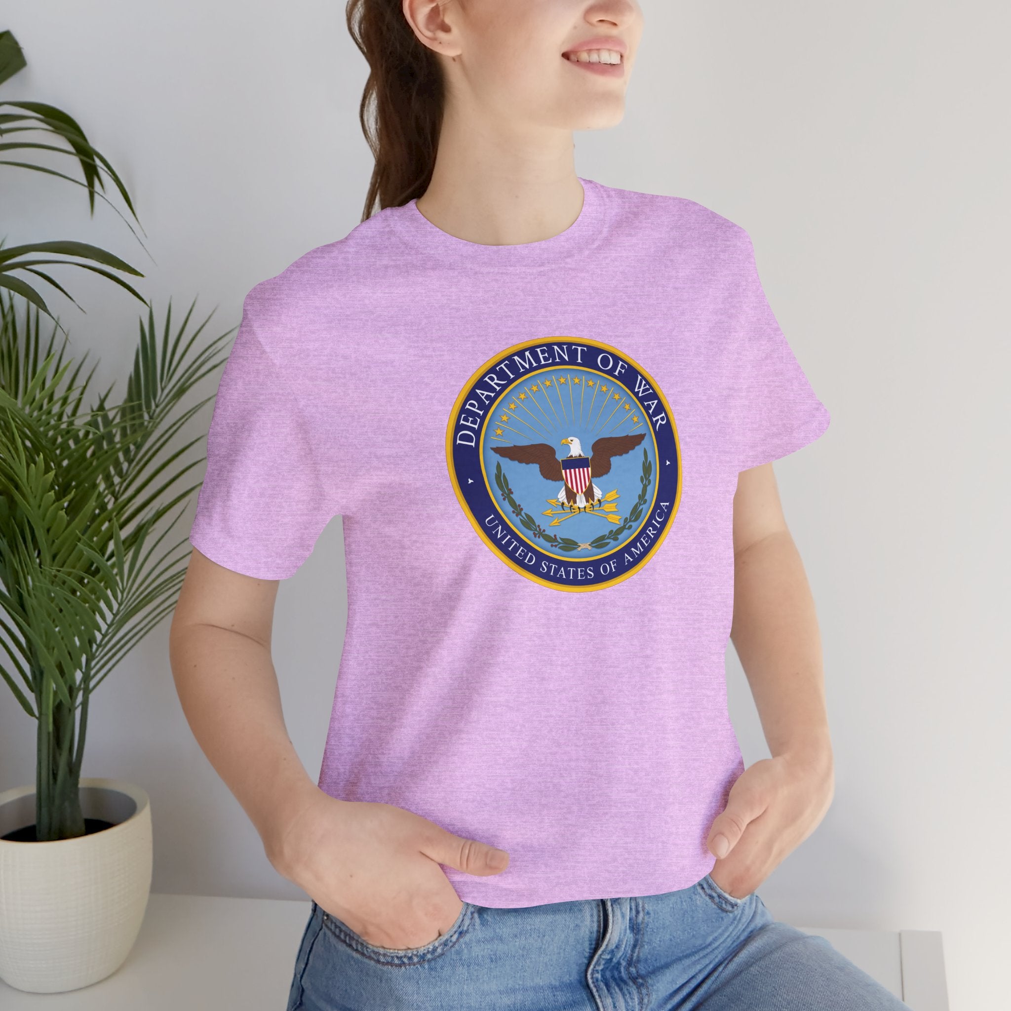 Department of War Seal T-Shirt — Vintage Military Emblem Tee