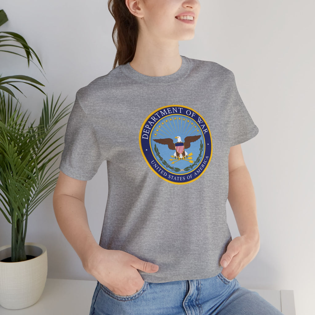Department of War Seal T-Shirt — Vintage Military Emblem Tee