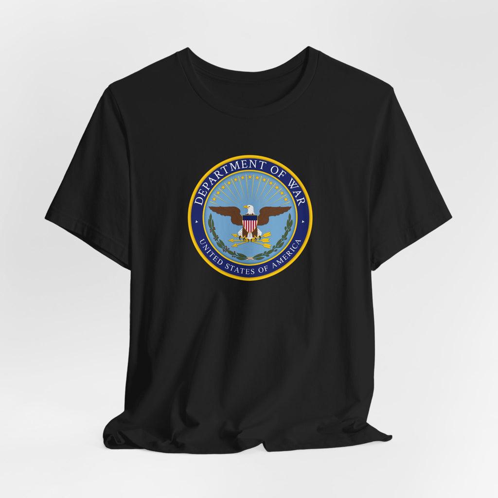 Department of War Seal T-Shirt — Vintage Military Emblem Tee