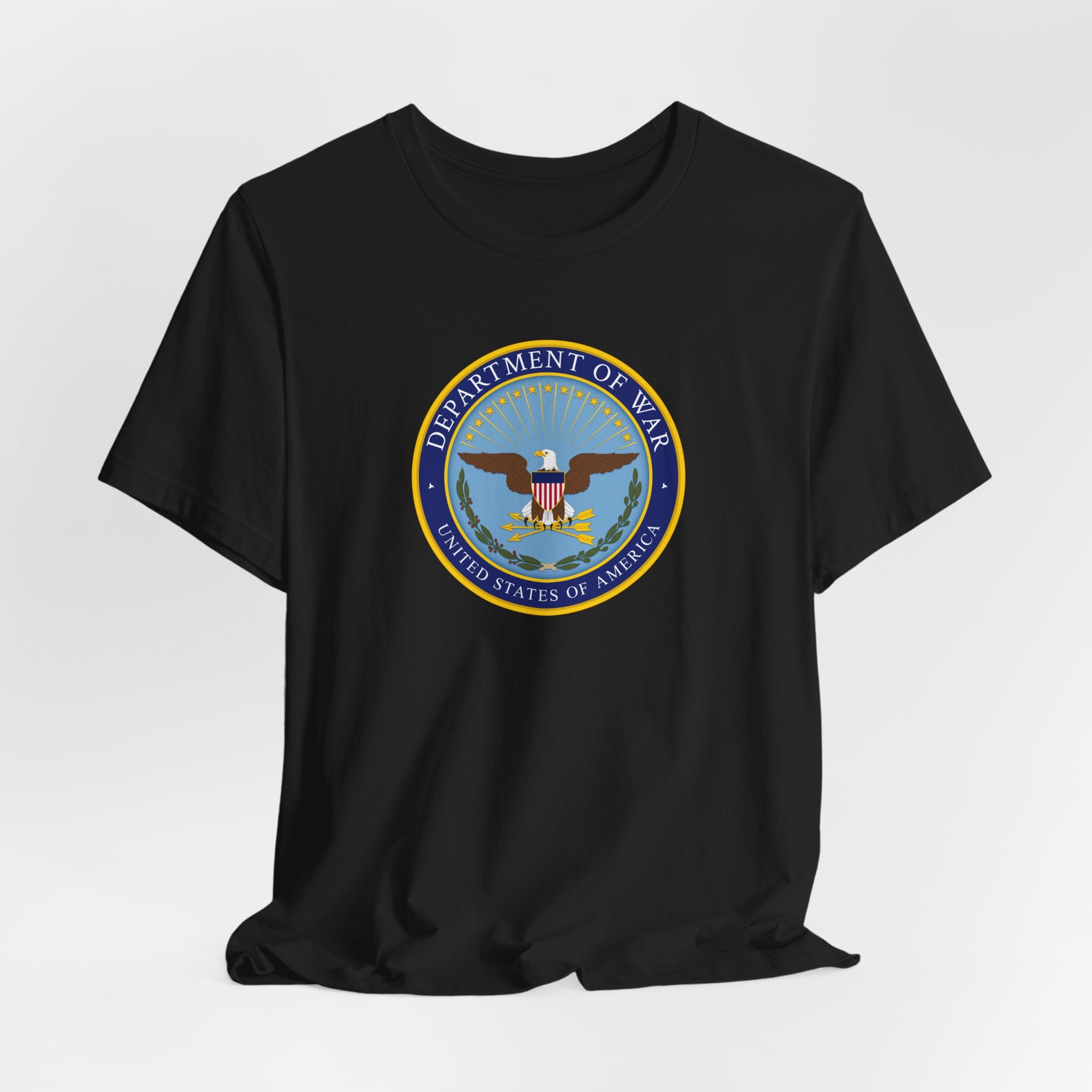 Department of War Seal T-Shirt — Vintage Military Emblem Tee