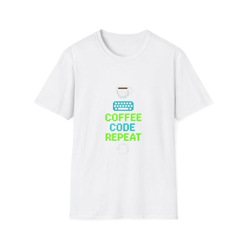 Coffee Code Repeat T-Shirt