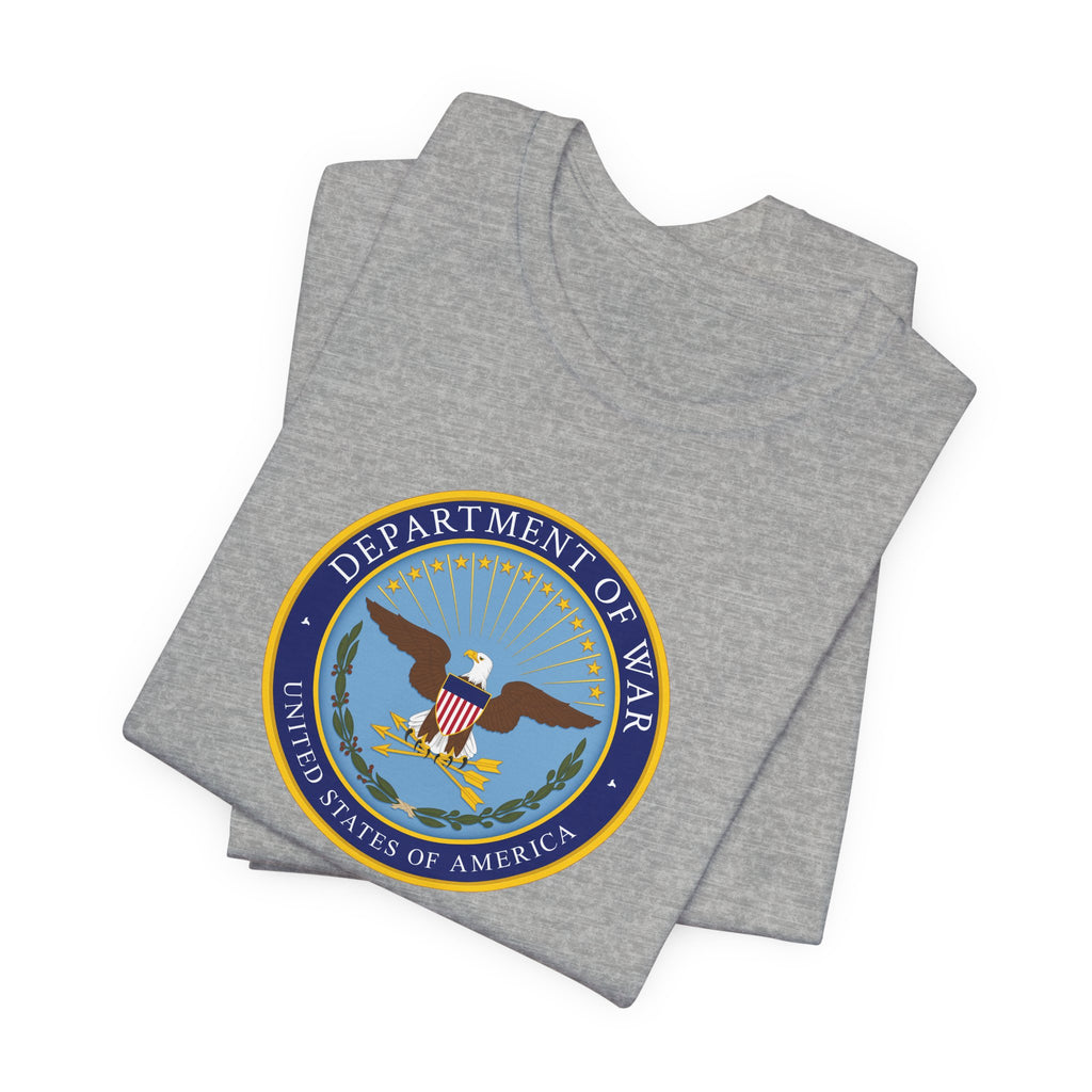 Department of War Seal T-Shirt — Vintage Military Emblem Tee