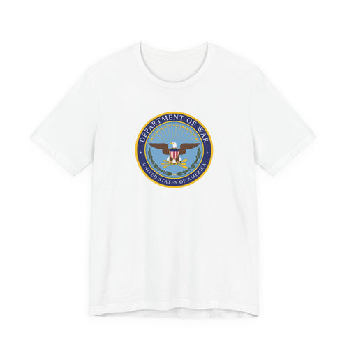 Department of War Seal T-Shirt — Vintage Military Emblem Tee