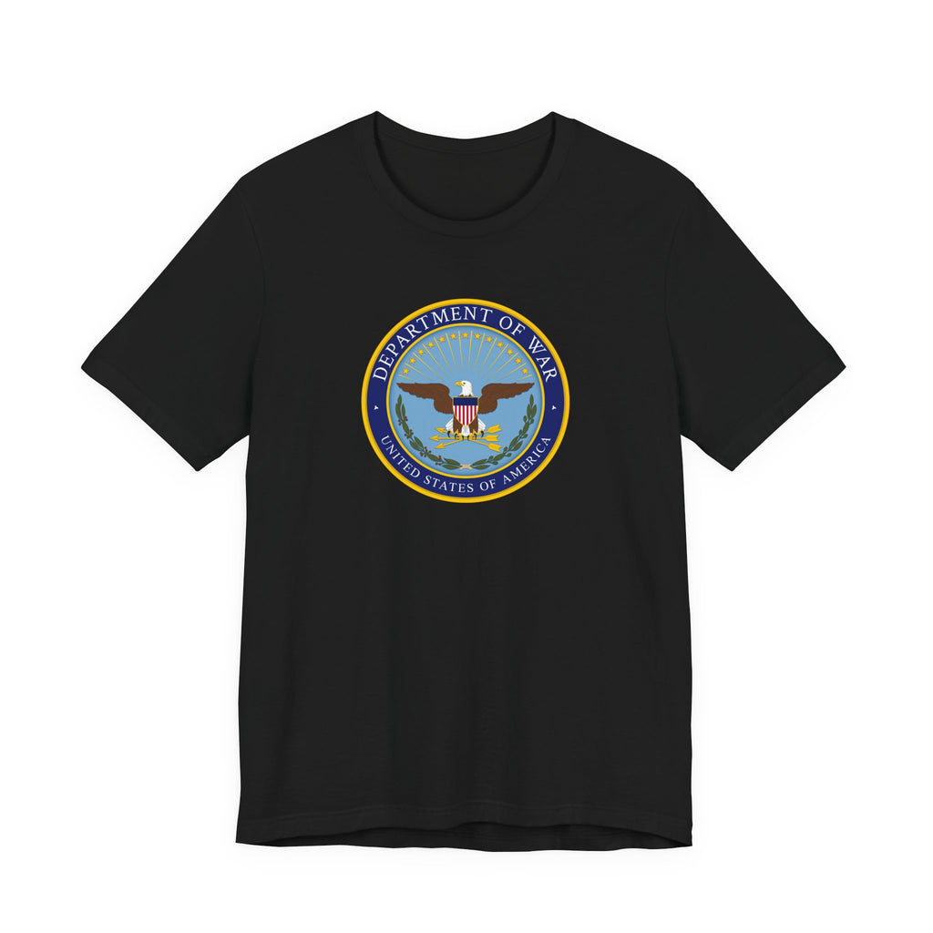 Department of War Seal T-Shirt — Vintage Military Emblem Tee