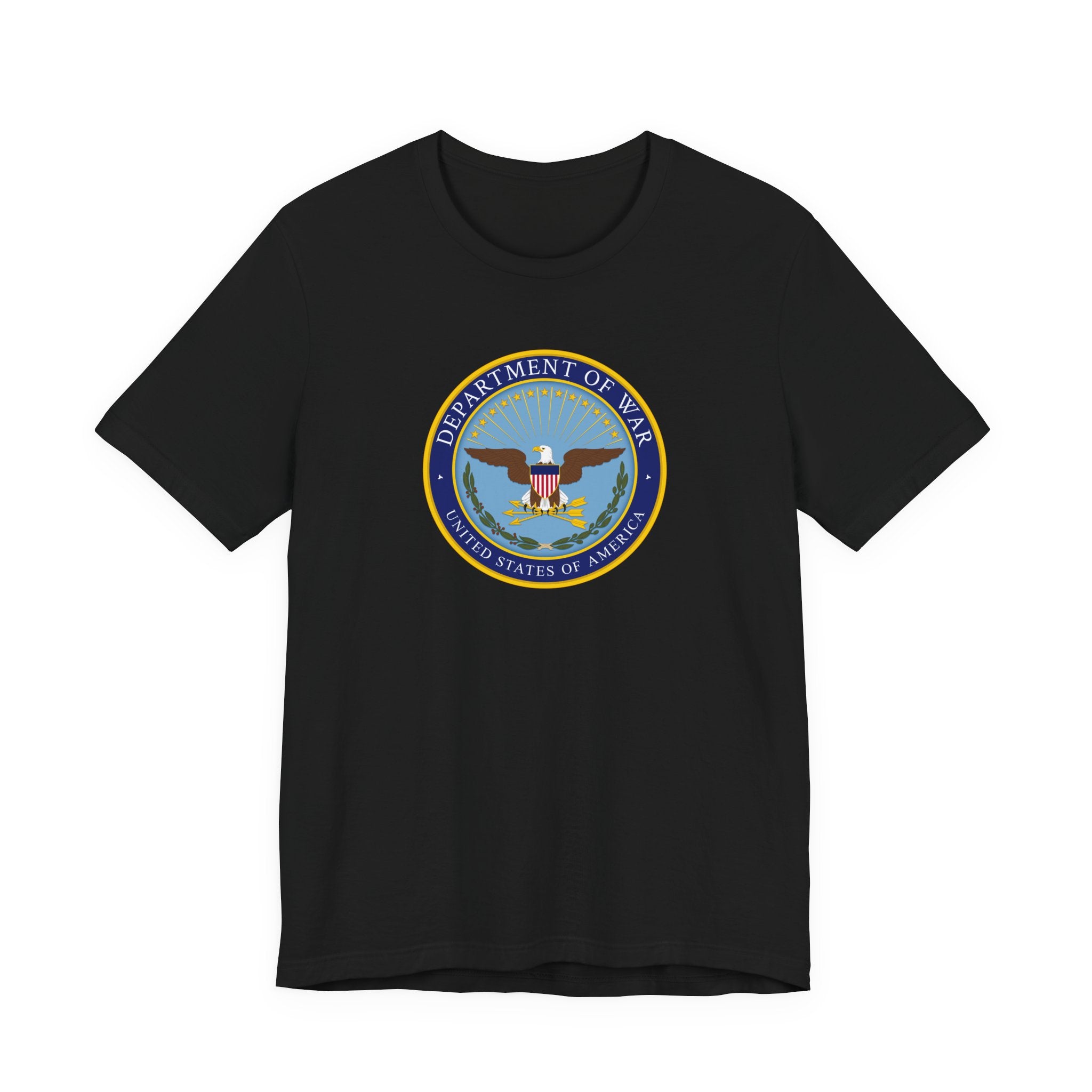 Department of War Seal T-Shirt — Vintage Military Emblem Tee
