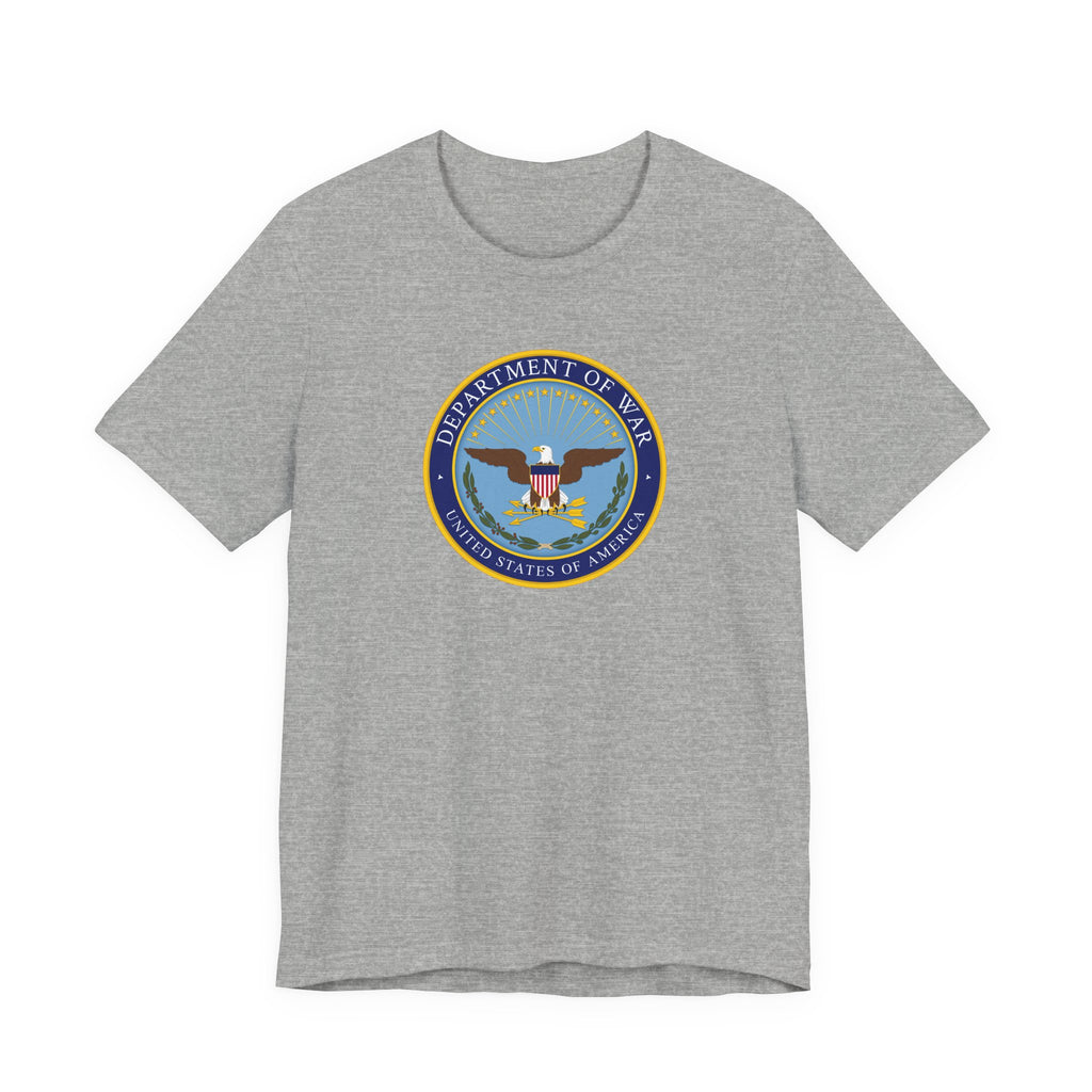 Department of War Seal T-Shirt — Vintage Military Emblem Tee
