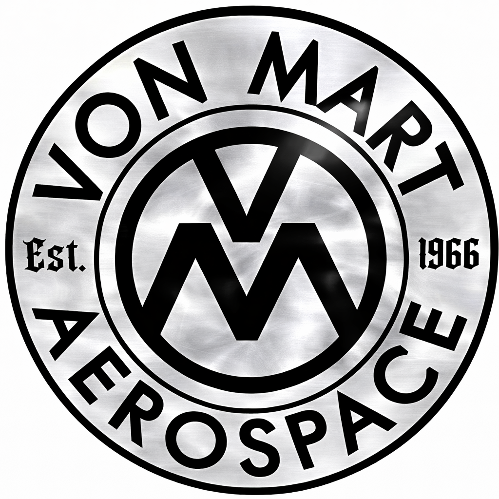 Sticker Von Mart metallic