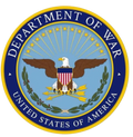 Department of War sticker (Choose a size)