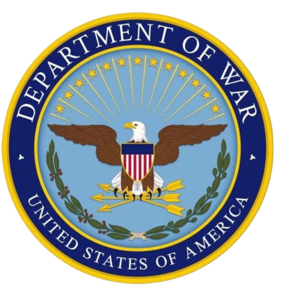 Department of War sticker (Choose a size)